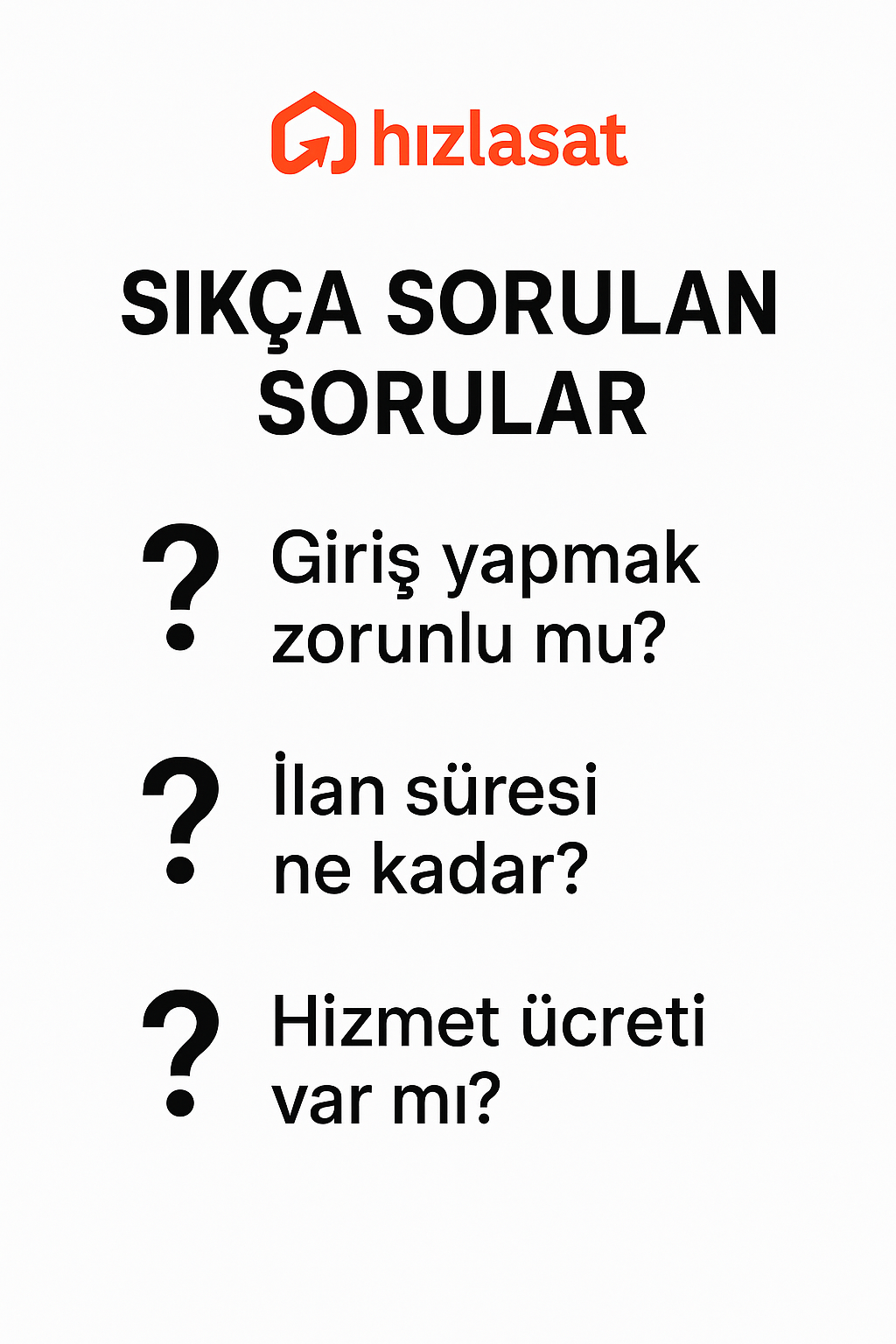 Sıkça Sorulan Sorular
